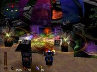 une photo d'Ã©cran de Future Cop LAPD sur Sony Playstation